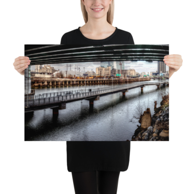 Photo paper poster